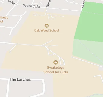 map for Swakeleys School