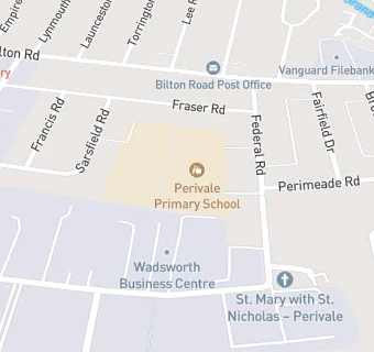 map for Perivale Primary School