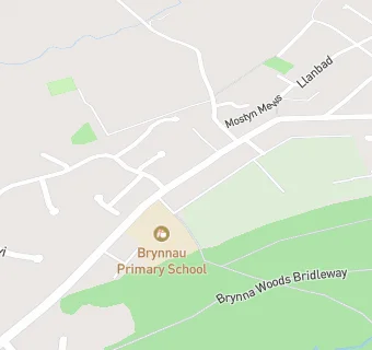 map for Brynnau Primary School