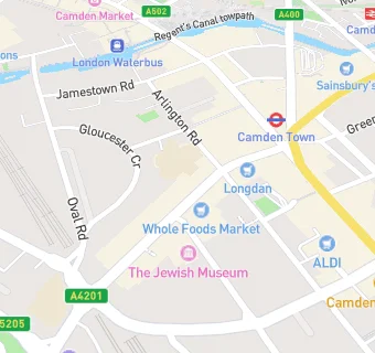 map for YiFang Camden Town Ltd