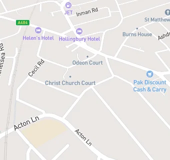 map for Neasden Medical Centre