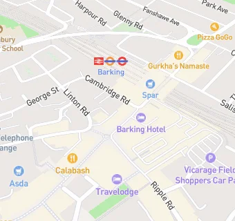 map for Barking News