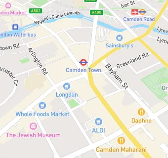 map for BLANK STREET UK LIMITED