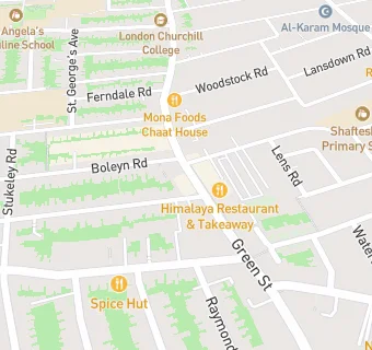 map for Side Street Burgers