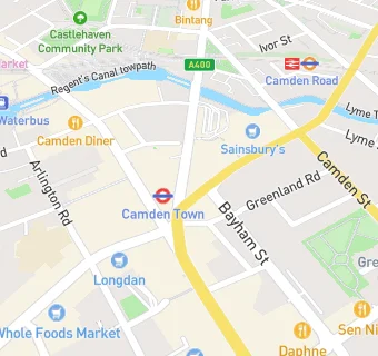 map for Camden Eye