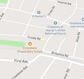 map for Crowstone Preparatory School