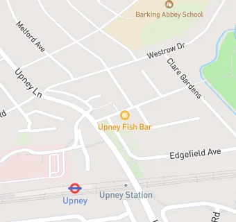 map for Upney Fish Bar