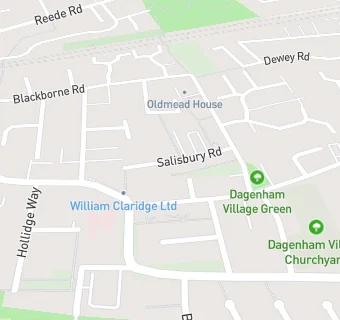 map for Dagenham Conservative & Social Club