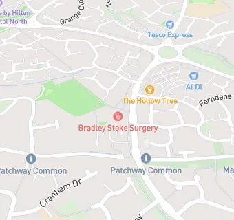 map for Bradley Stoke Surgery