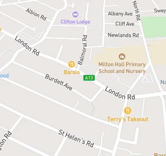 map for Cricketers Pub