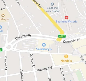 map for Sainsbury's