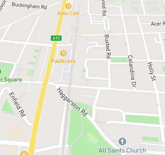 map for Hackney Pentecostal Apostolic Church