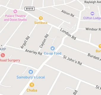 map for Jeffreys Pie And Mash Ltd