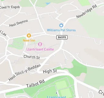 map for The Wheatsheaf Hotel