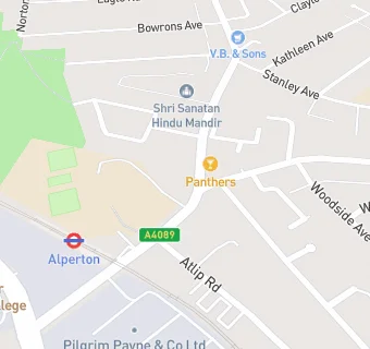 map for Alperton Jade Pharmacy