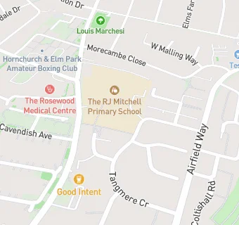 map for Mitchell Junior School