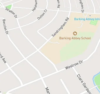 map for Manor Junior School