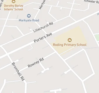 map for Roding Primary School HAF Camp