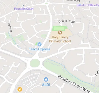 map for Holy Trinity Primary School