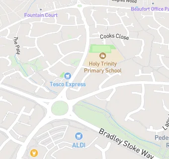 map for Trinity Pre-School