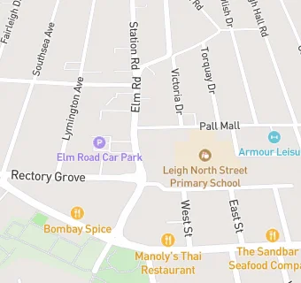 map for Wesley Methodist Church Hall