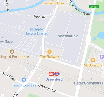 map for The Railway Hotel