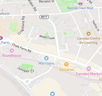 map for COTTONS CAMDEN