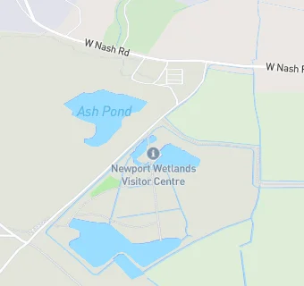 map for RSPB Newport Wetlands