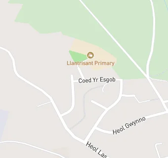 map for Llantrisant Primary School