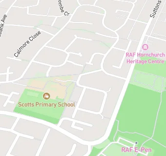 map for Scotts Primary School