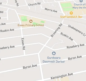 map for Browning Off Licence