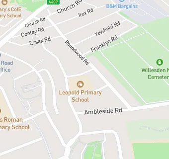 map for Leopold Primary School Kitchen