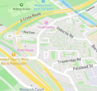 map for Trowbridge Surgery