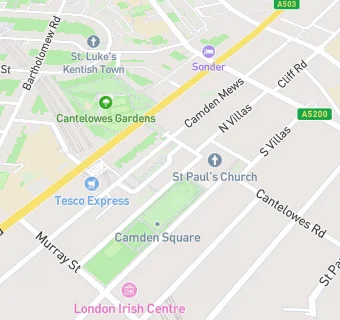 map for Sainsbury's