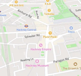 map for Old Ship Hackney