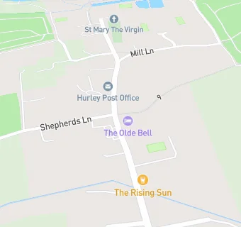 map for The Olde Bell