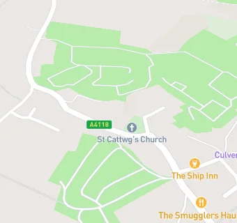 map for Carreglwyd Caravan and Camping Site