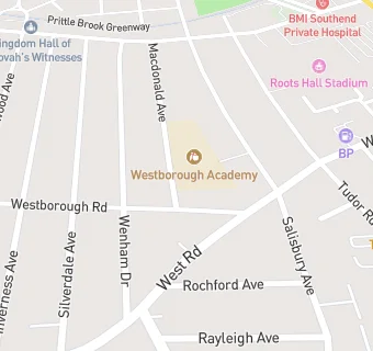 map for The Westborough Academy