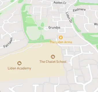 map for Liden Junior School