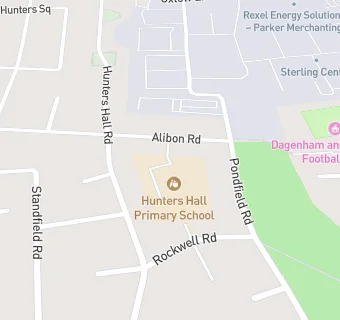 map for Hunters Hall Infants' School