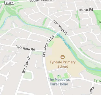 map for Little Oaks Day Nursery And Pre-School