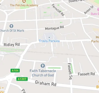 map for The Dalston Practice
