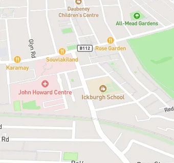 map for Ickburgh School