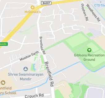 map for The Swaminarayan School