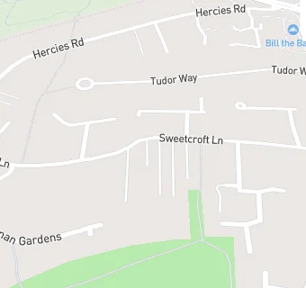 map for Sweetcroft Residential Care Home