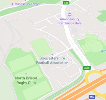 map for Almondsbury Town FC