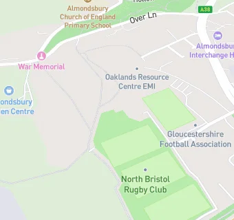 map for North Bristol Rugby Club