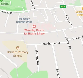 map for Barham Primary School Kitchen