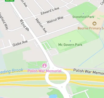 map for McGovern Park