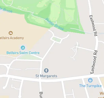 map for St Margaret's Church Hall